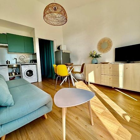 Superbe T2 Avec Terrasse Et Vue Su Mer Quartier Des Quilles A Sète Exteriör bild